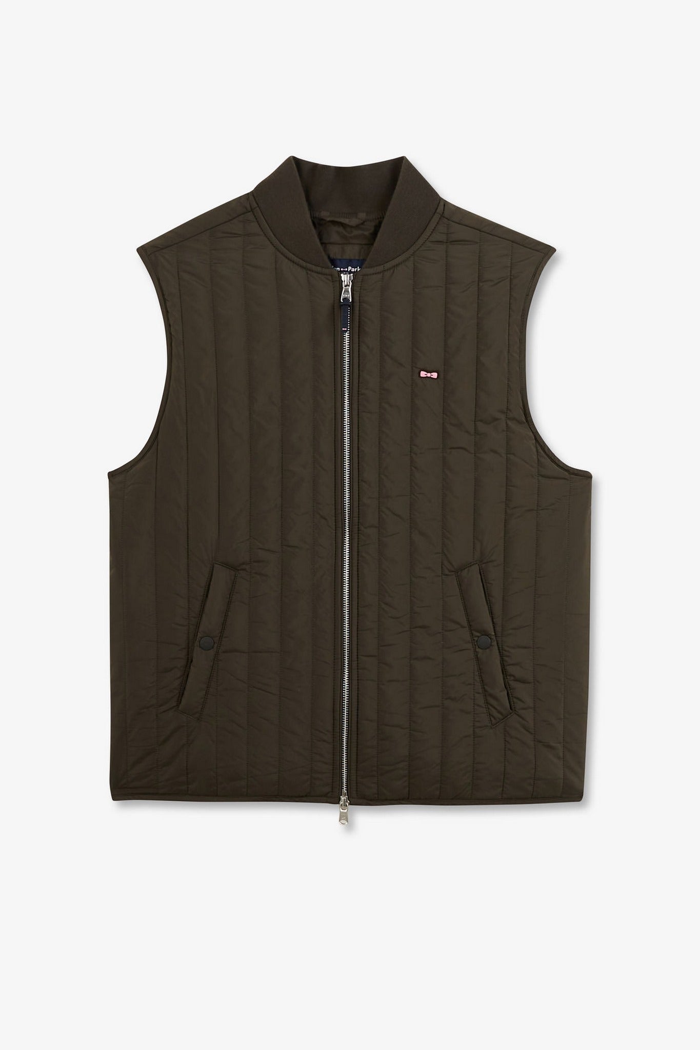 Doudoune kaki sans manches