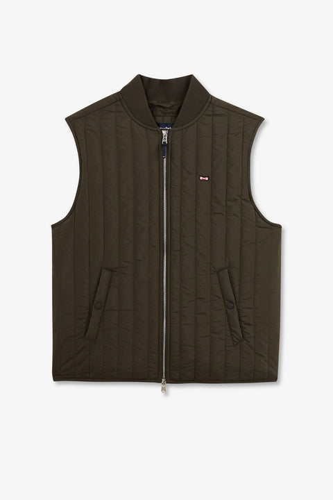 Doudoune kaki sans manches - Image 2