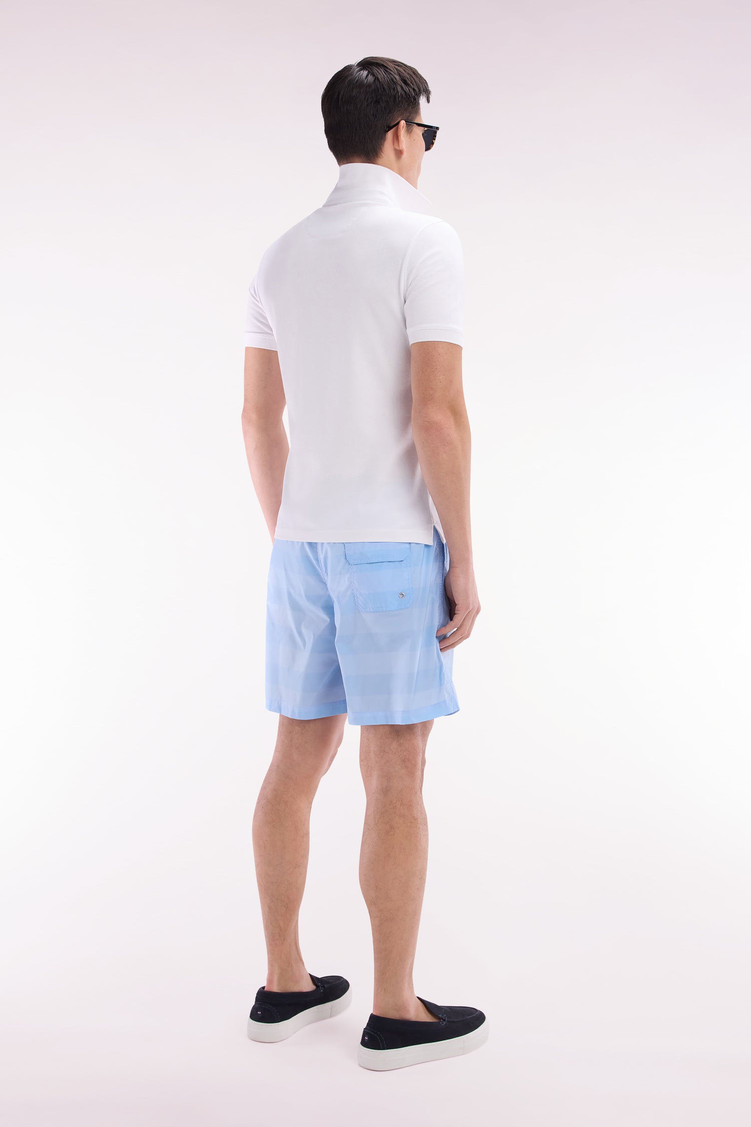 Maillot de bain cerclé ciel