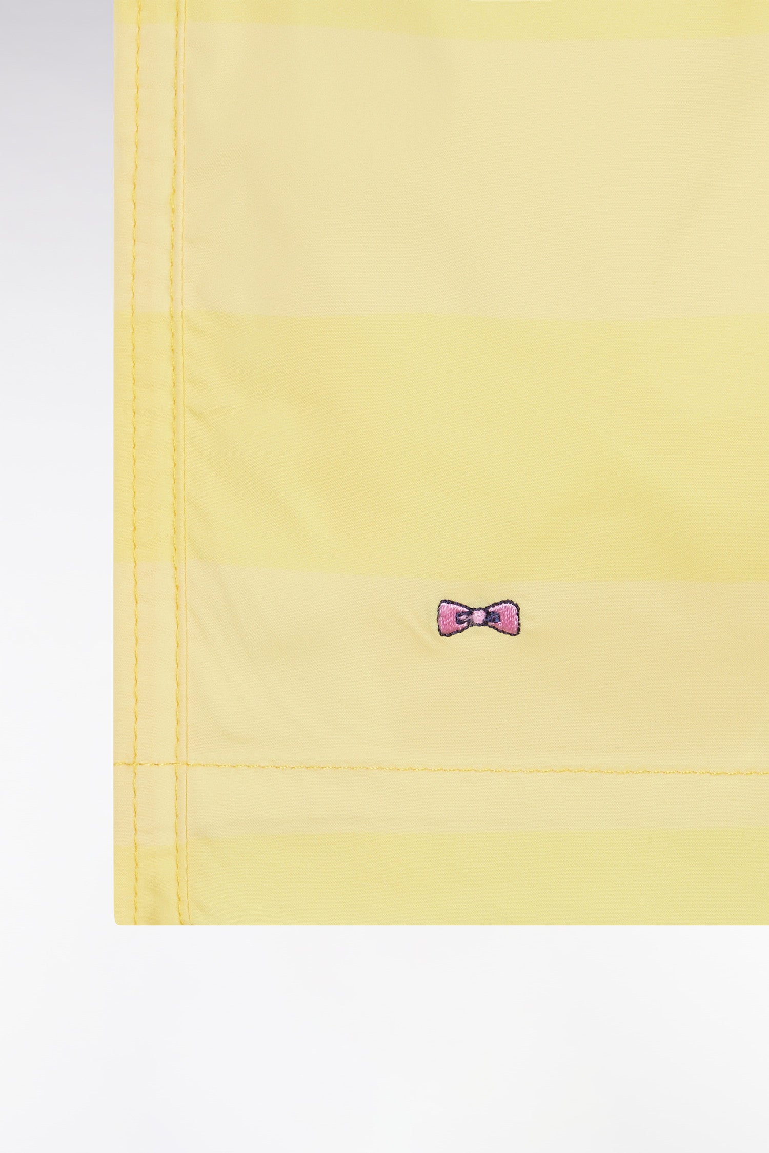 Maillot de bain cerclé jaune