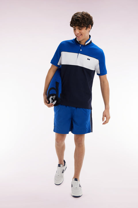 Maillot de bain tricolore marine - Image 3
