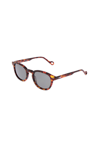 XV de France brown tortoiseshell acetate sunglasses