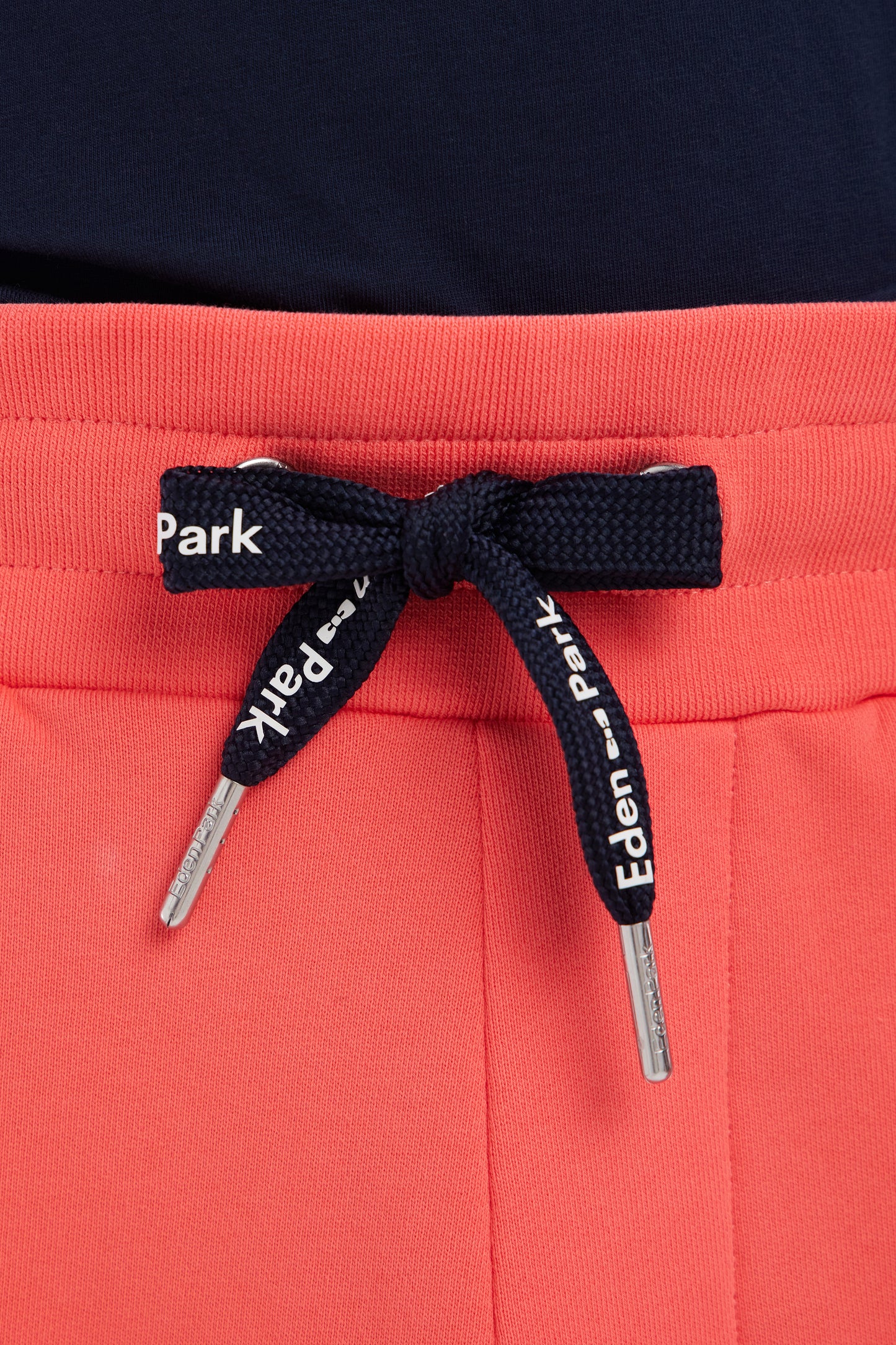 Relaxed-fit oral cotton fleece shorts