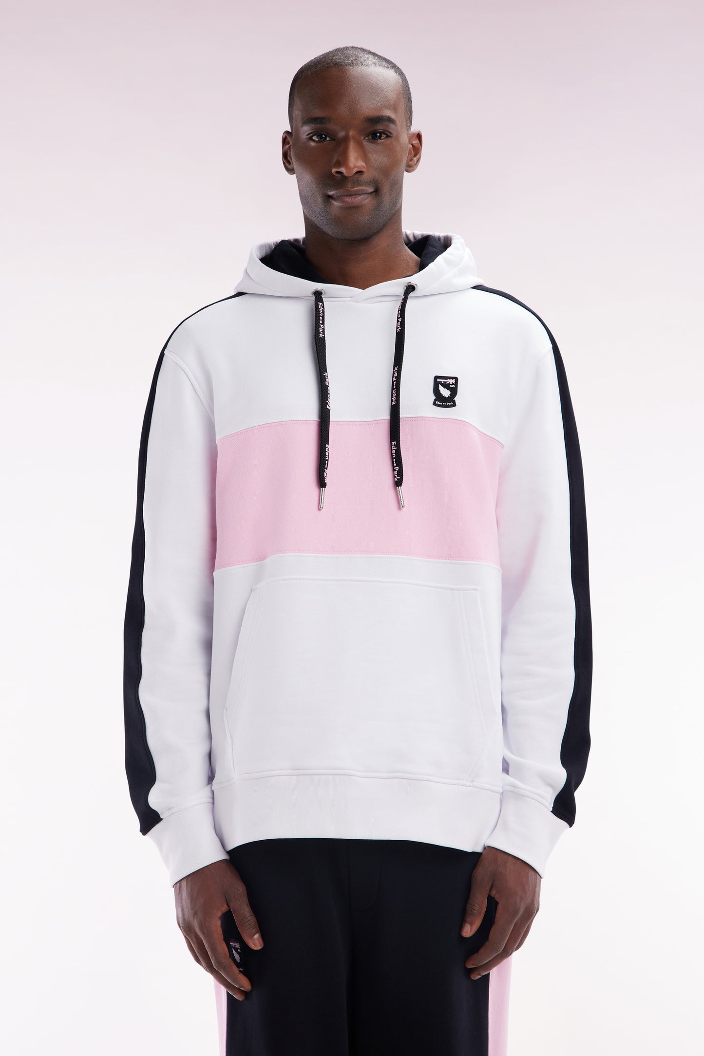 Relaxed-fit New Zealand white cotton hoodie