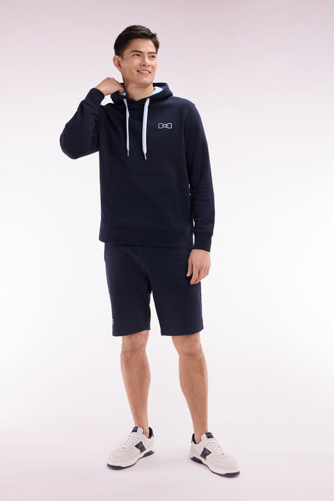 Sweatshirt en coton ciel coupe décontractée - Image 3