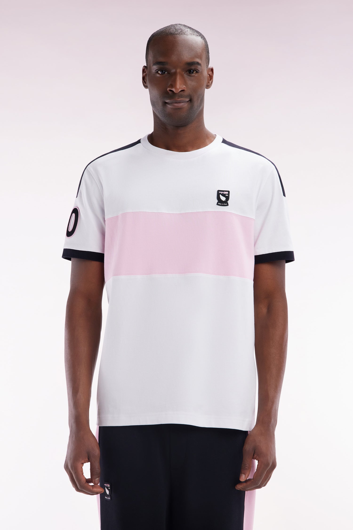 T-shirt Nouvelle Zélande en coton blanc coupe décontractée