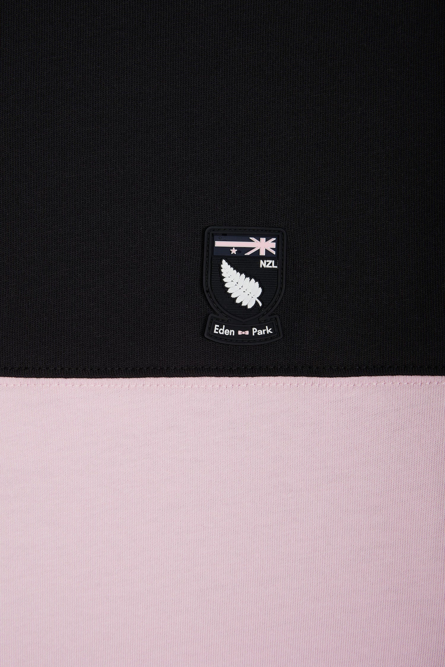 T-shirt Nouvelle Zélande en coton noir coupe décontractée