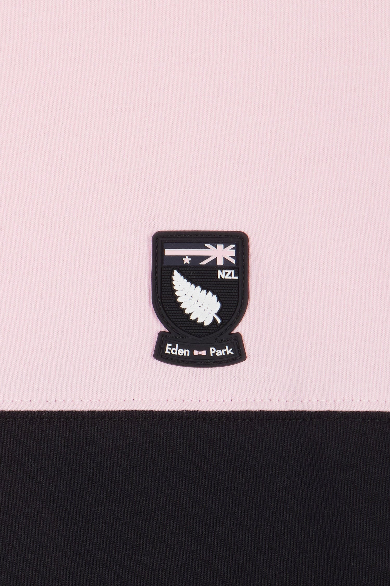 T-shirt Nouvelle Zélande en coton rose coupe décontractée