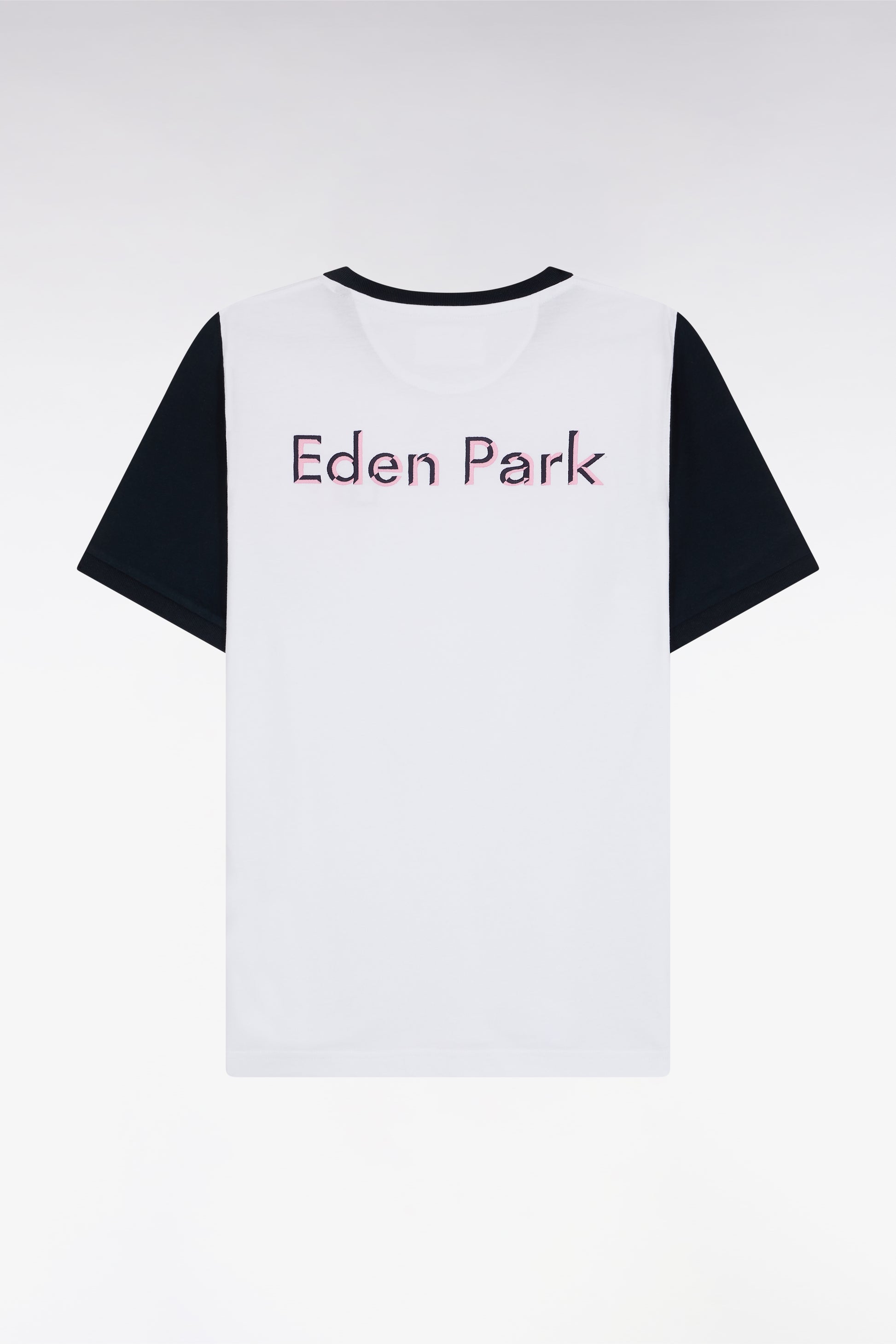 T-shirt à manches courtes en coton blanc coupe décontractée