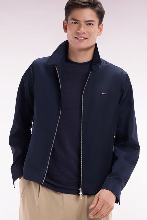 Blouson zippé bleu marine - Image 3