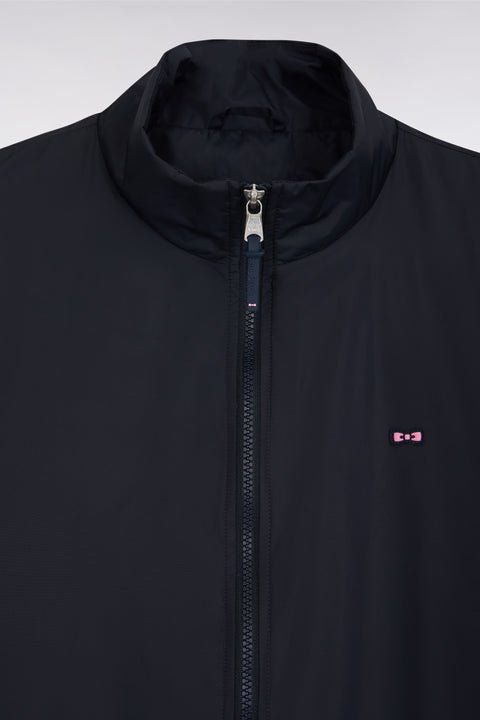Blouson coupe-vent en nylon marine - Image 2