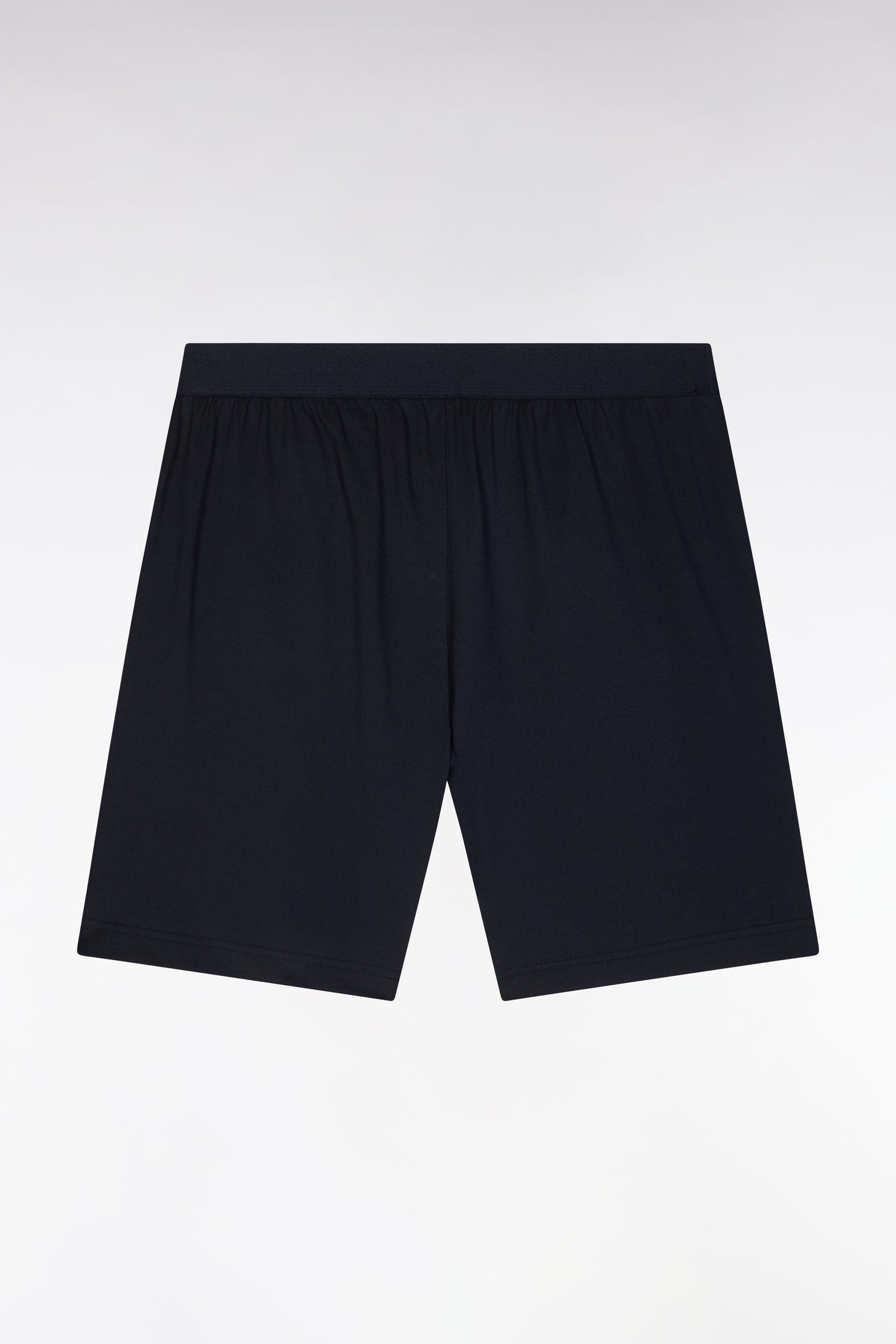 Short pyjamas in cotton jersey White T-shirt Navy shorts