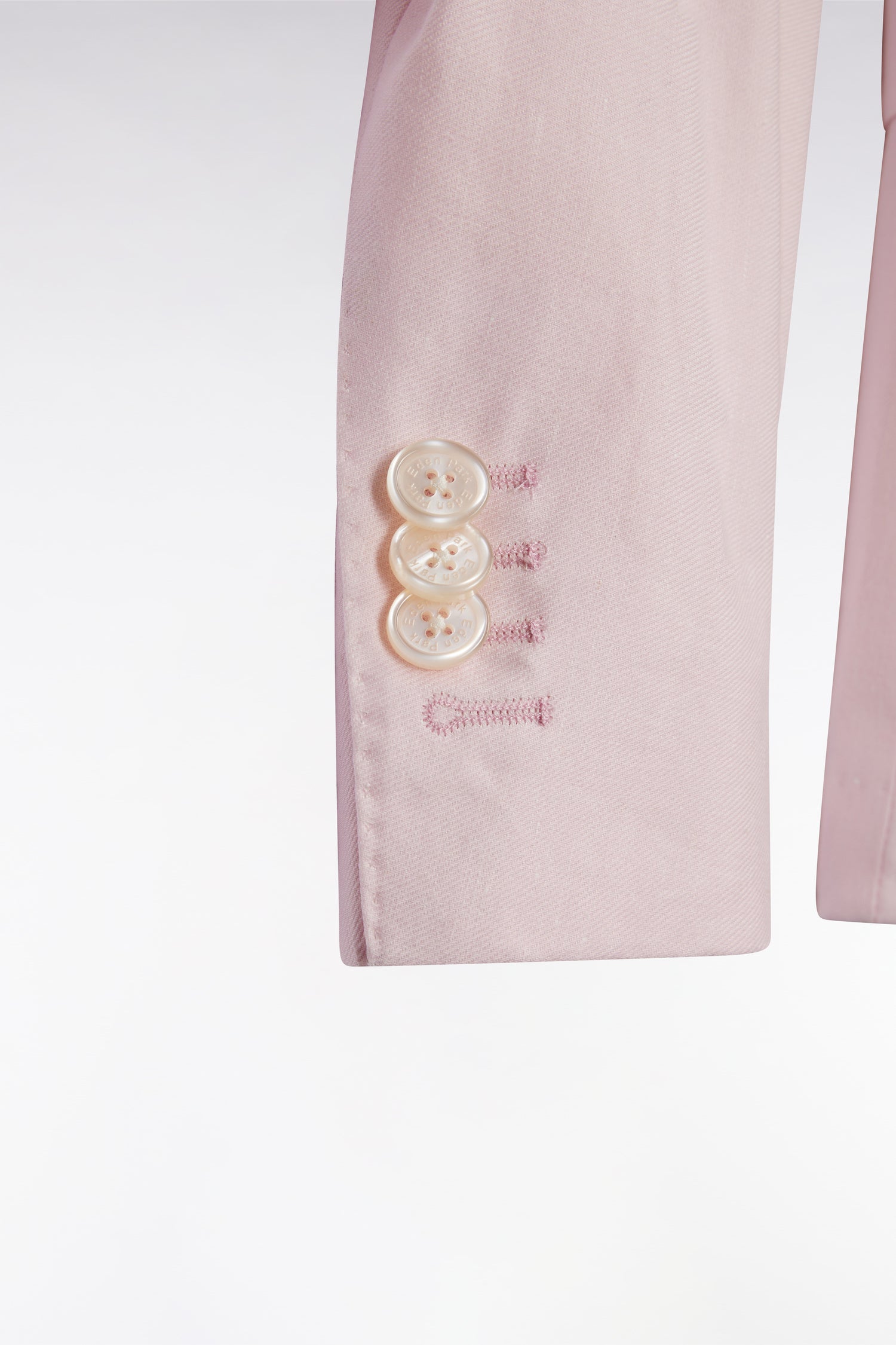 jacket of costume in linen and coton stretch pink