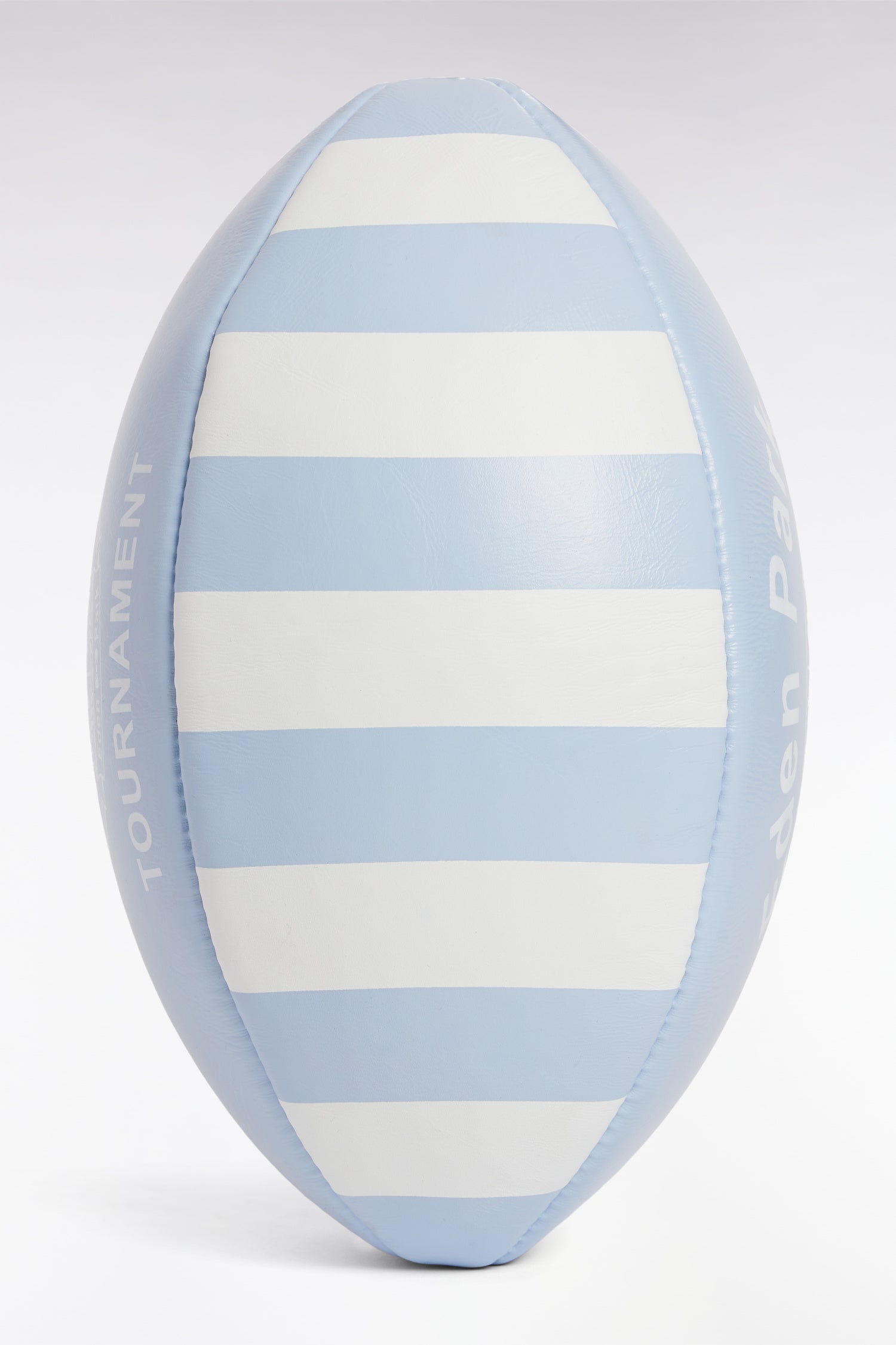 Ballon de rugby 6 Nations ciel et blanc