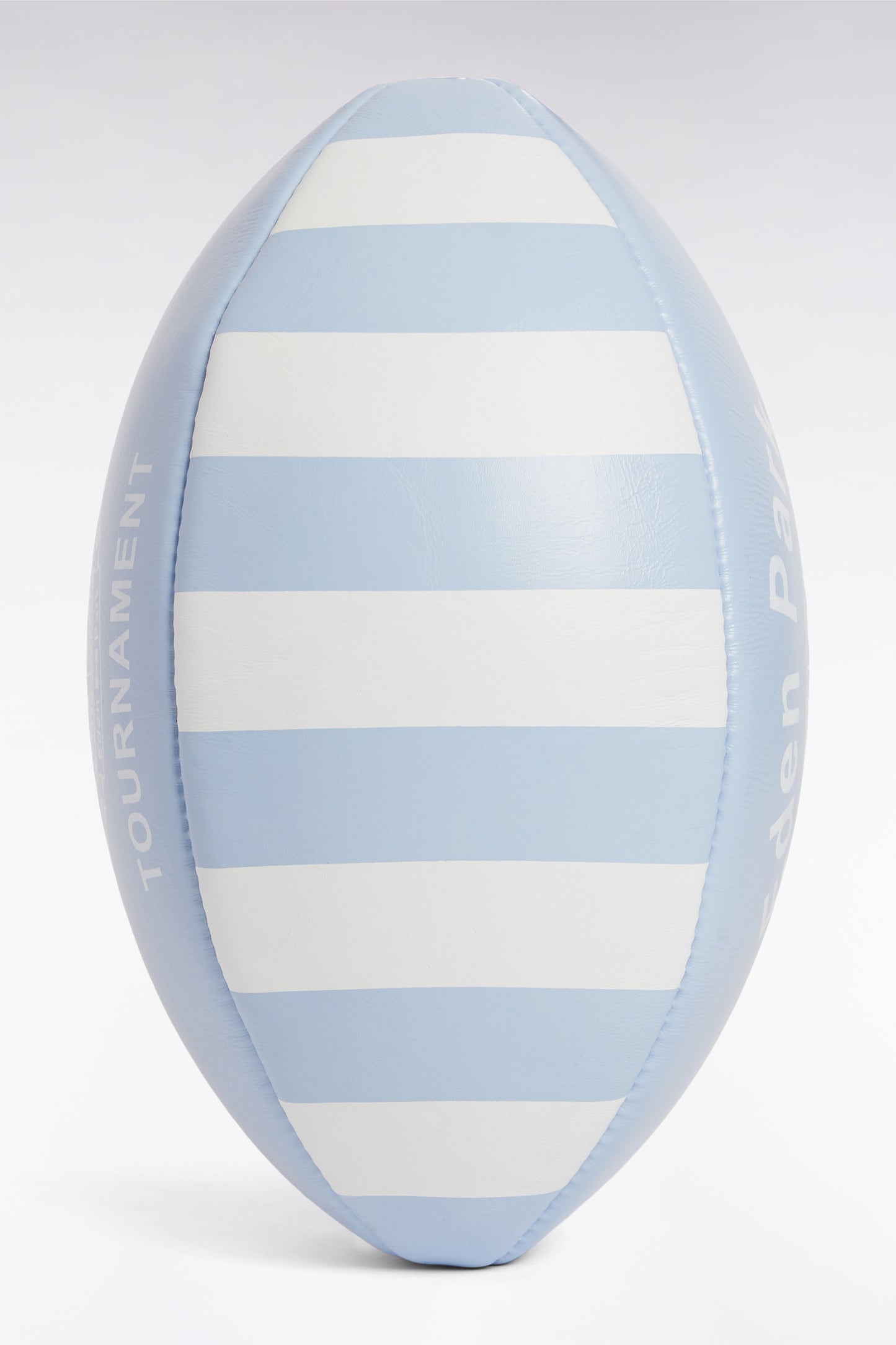 Ballon de rugby 6 Nations ciel et blanc