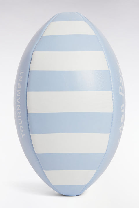 Ballon de rugby 6 Nations ciel et blanc - Image 2
