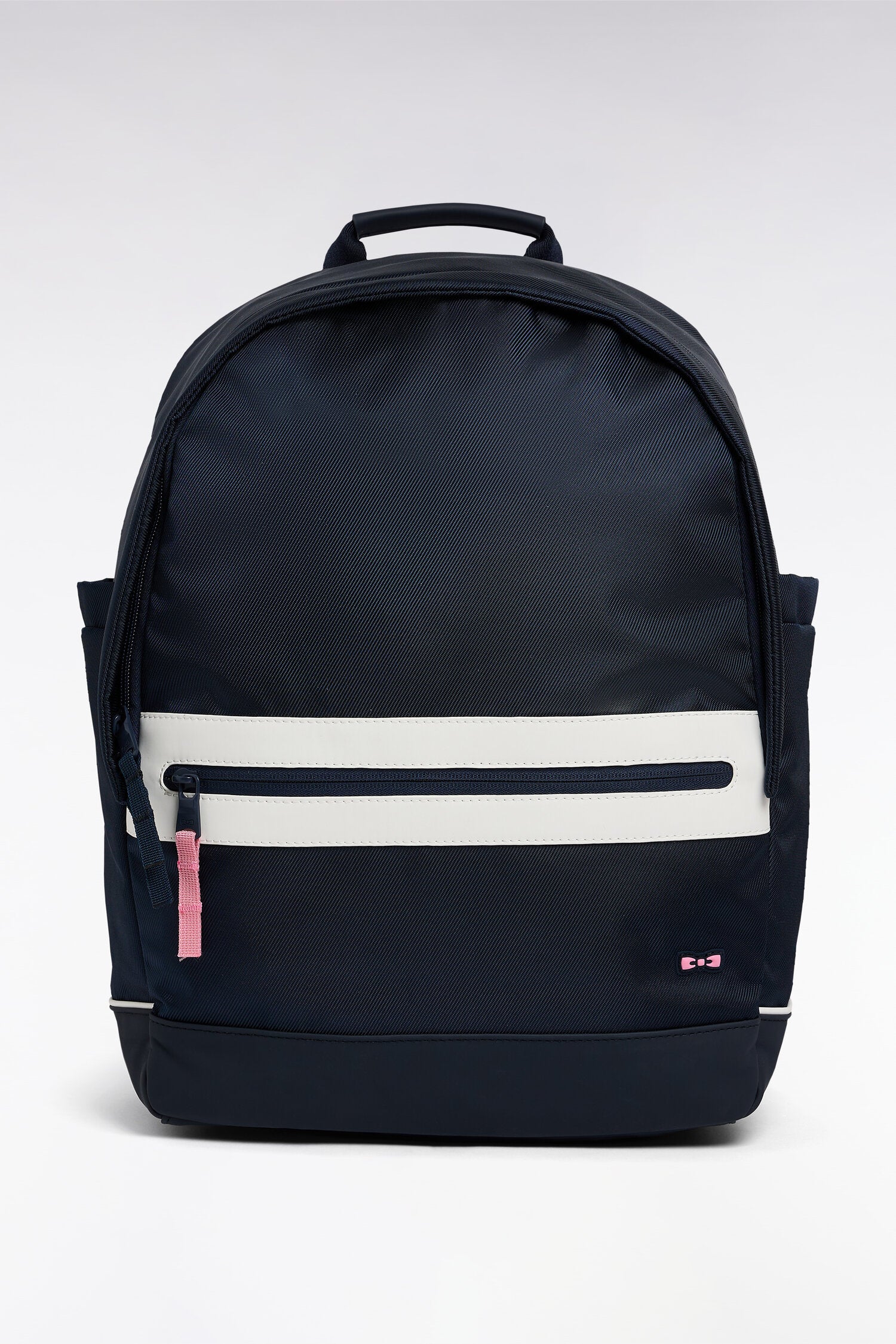 mochila bimatière azul marino color block