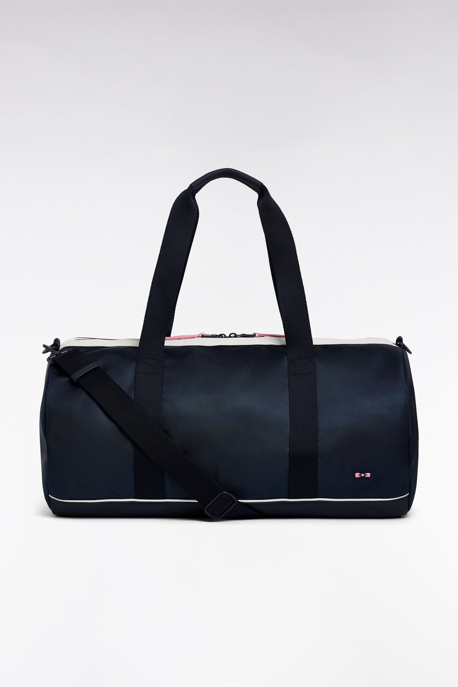 Sac de sport bimatière marine colorblock
