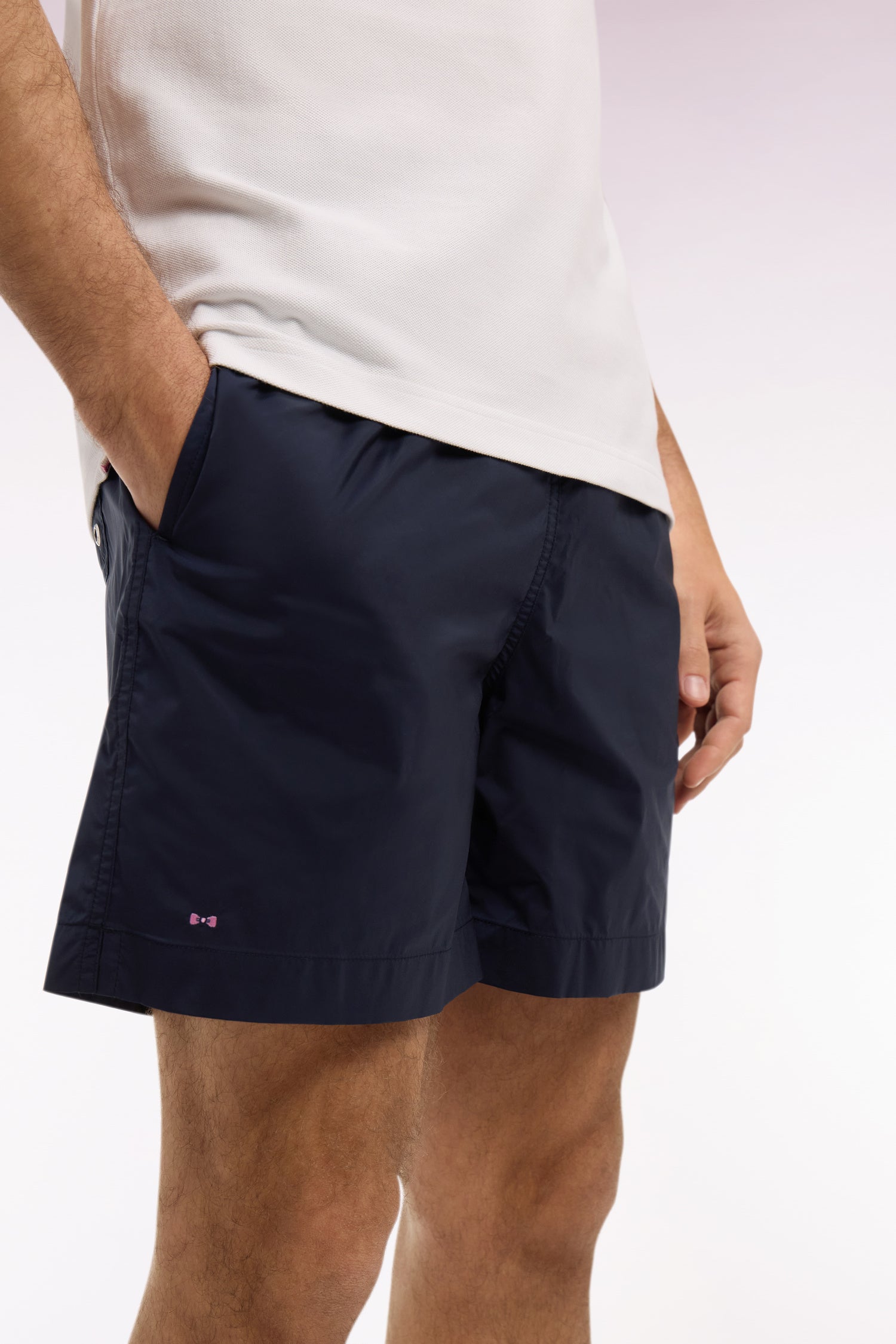 Maillot de bain uni marine