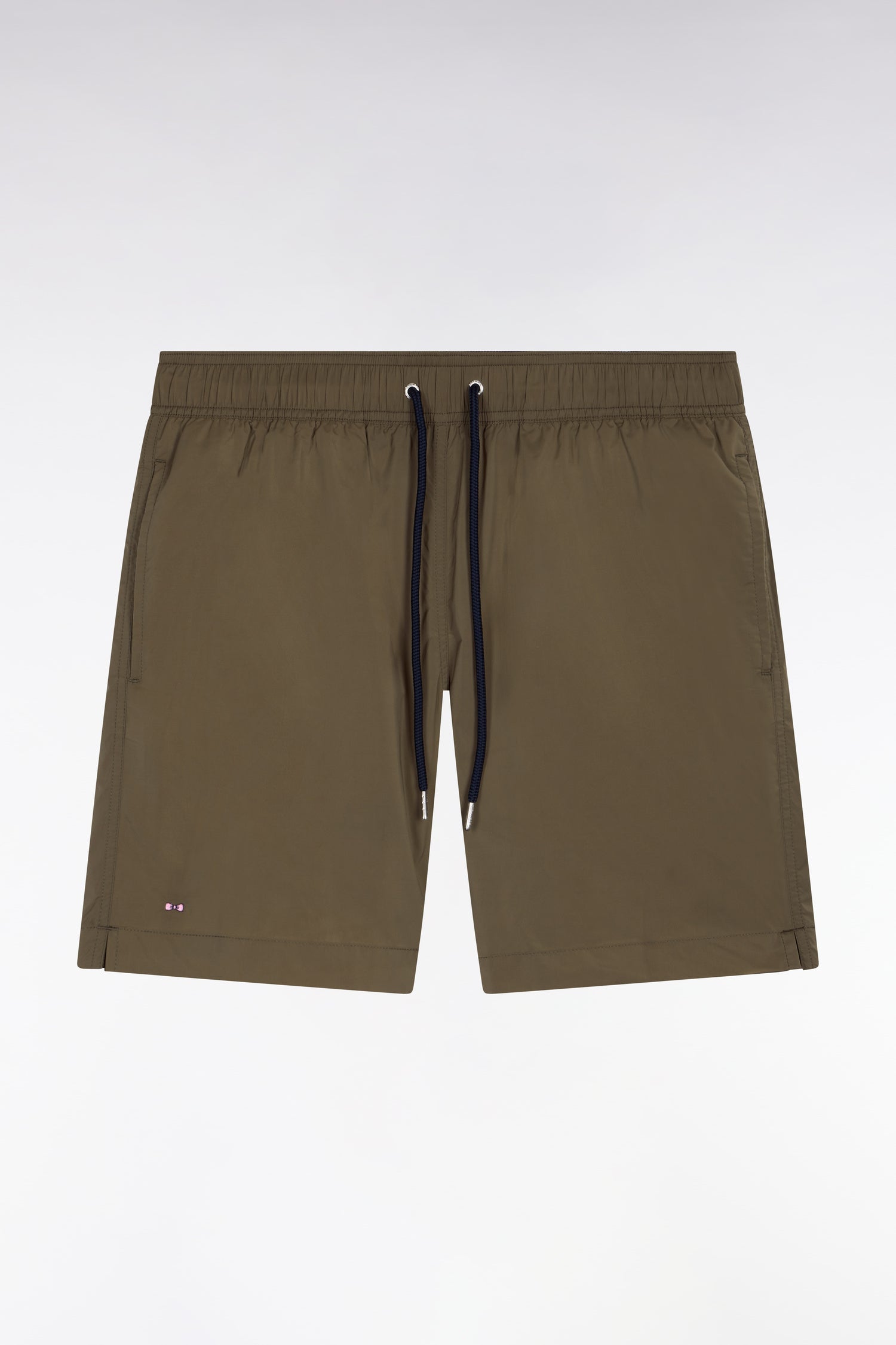 Maillot de bain uni kaki