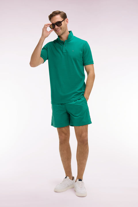 Maillot de bain uni vert - Image 1