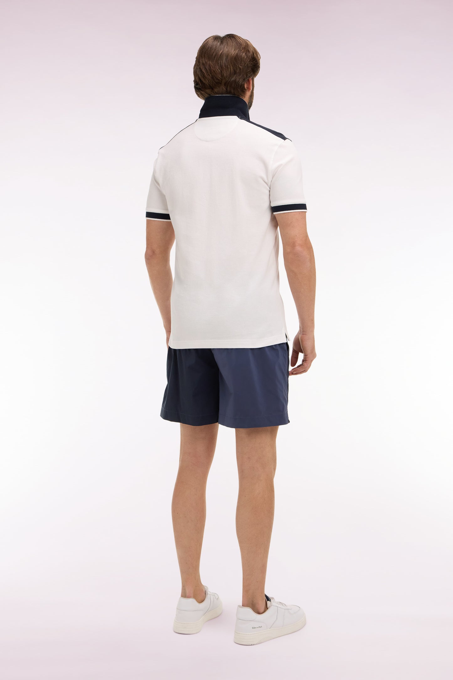 Maillot de bain bicolore marine