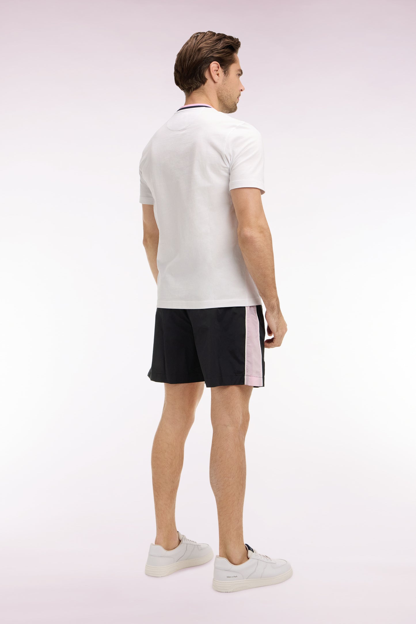 Maillot de bain Nouvelle Zélande noir et rose