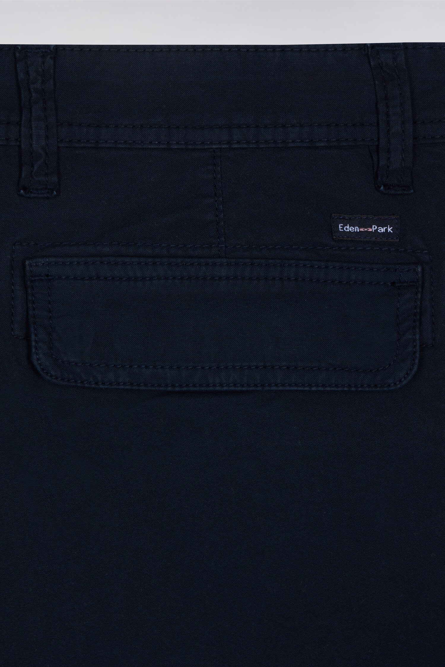 Bermuda cargo en coton marine