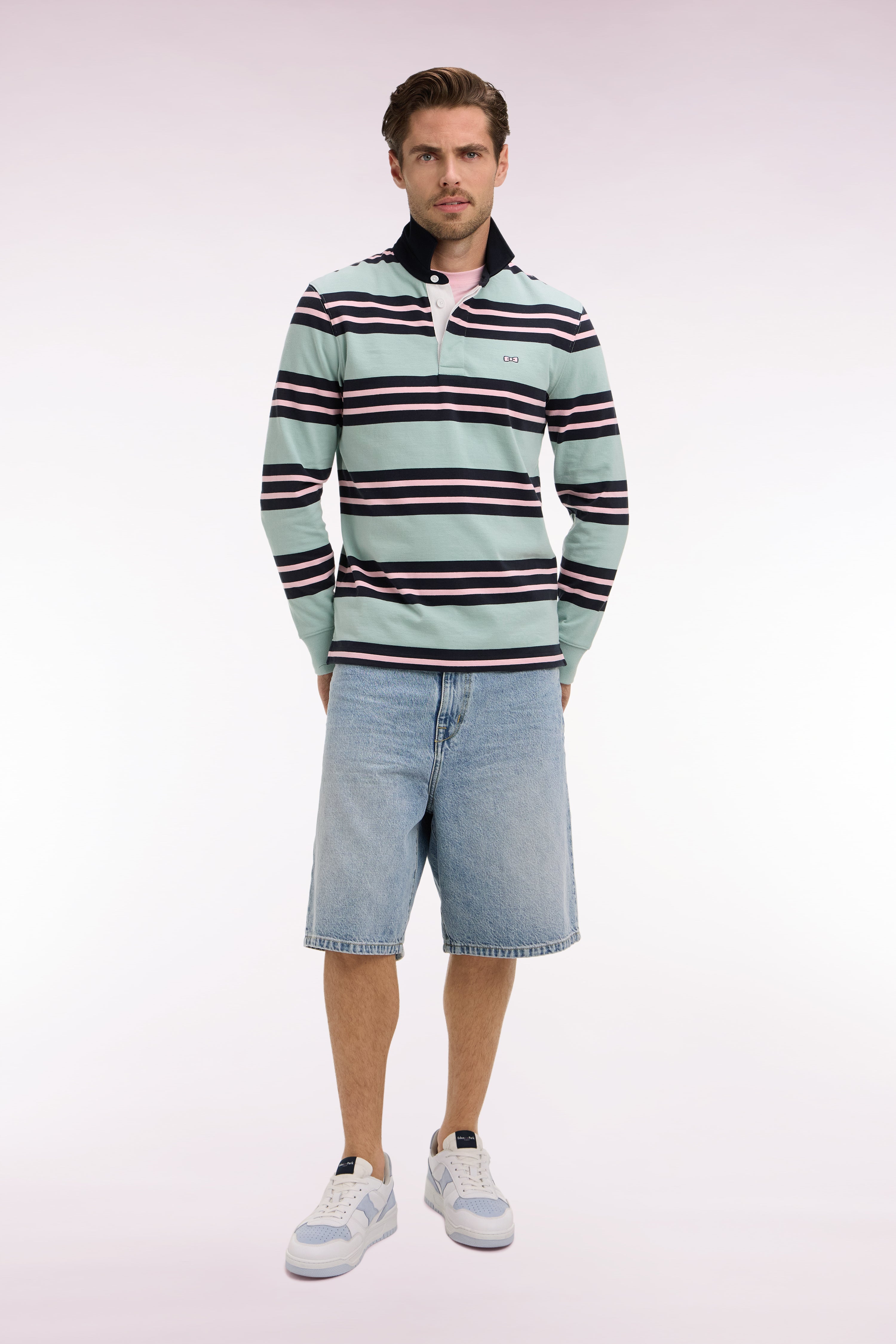 Bermuda Super Reg en denim stone bleach foncé