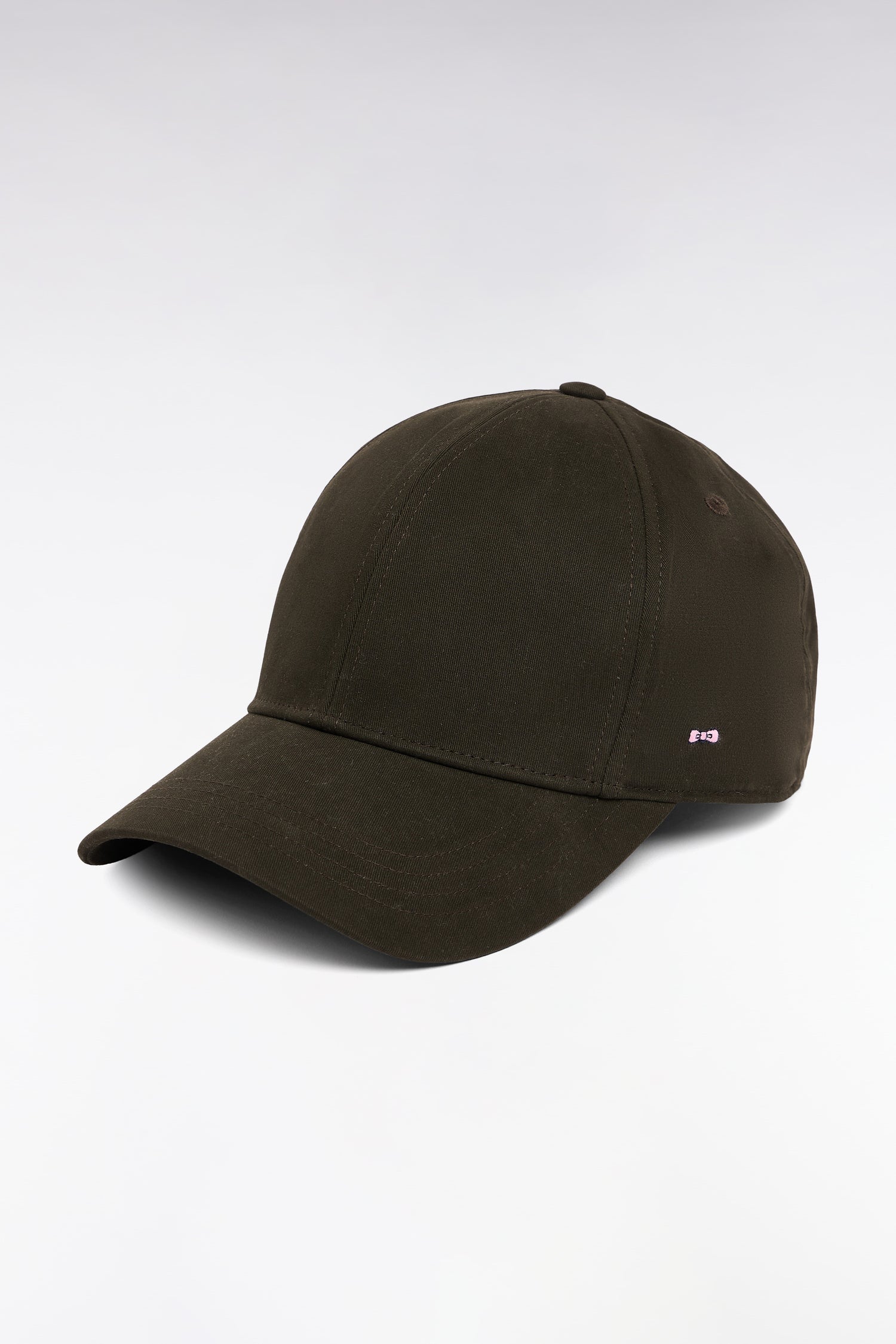 Kappe aus Twill von Stretch-Baumwolle Khaki