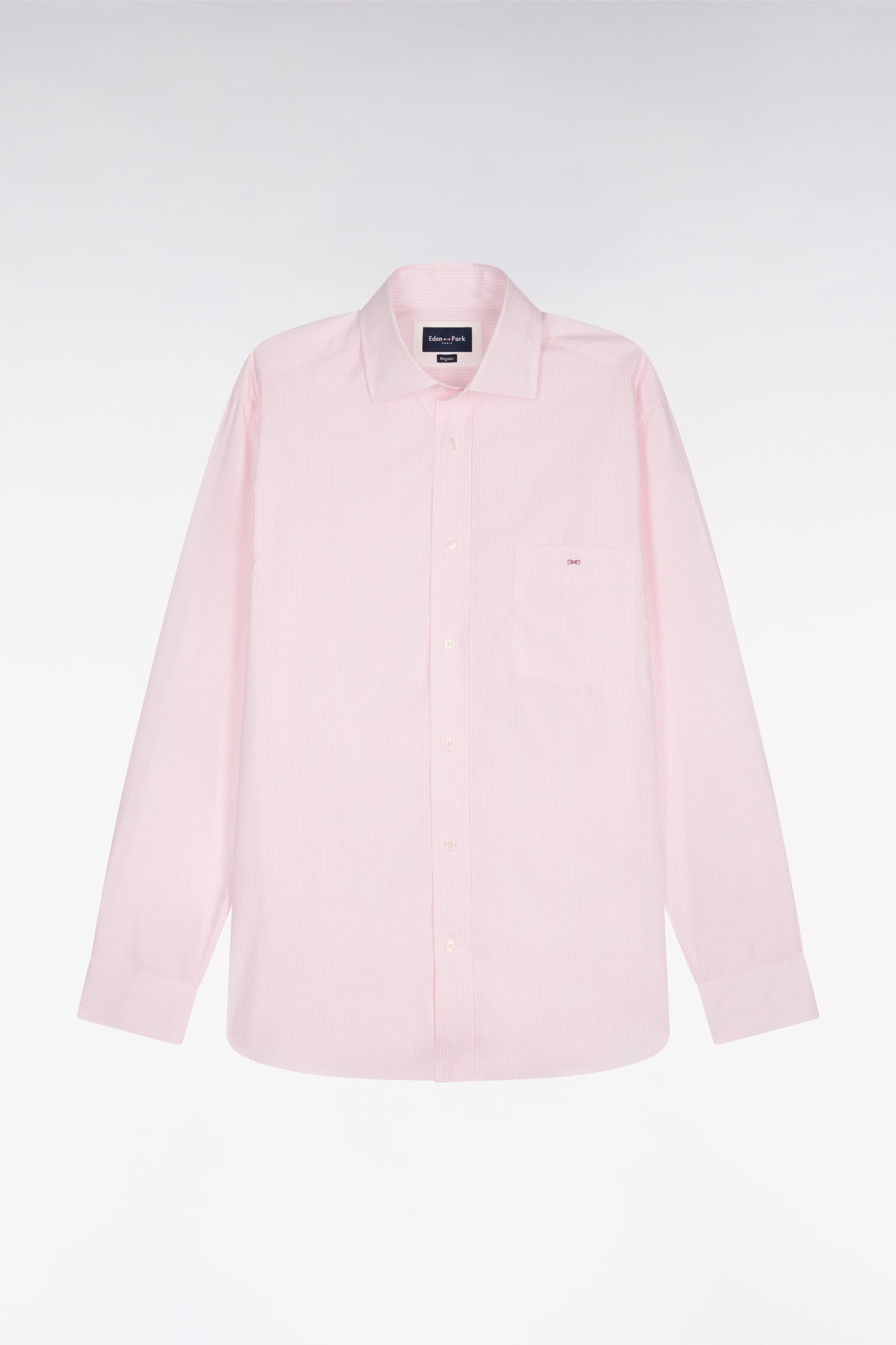 Chemise en coton rose