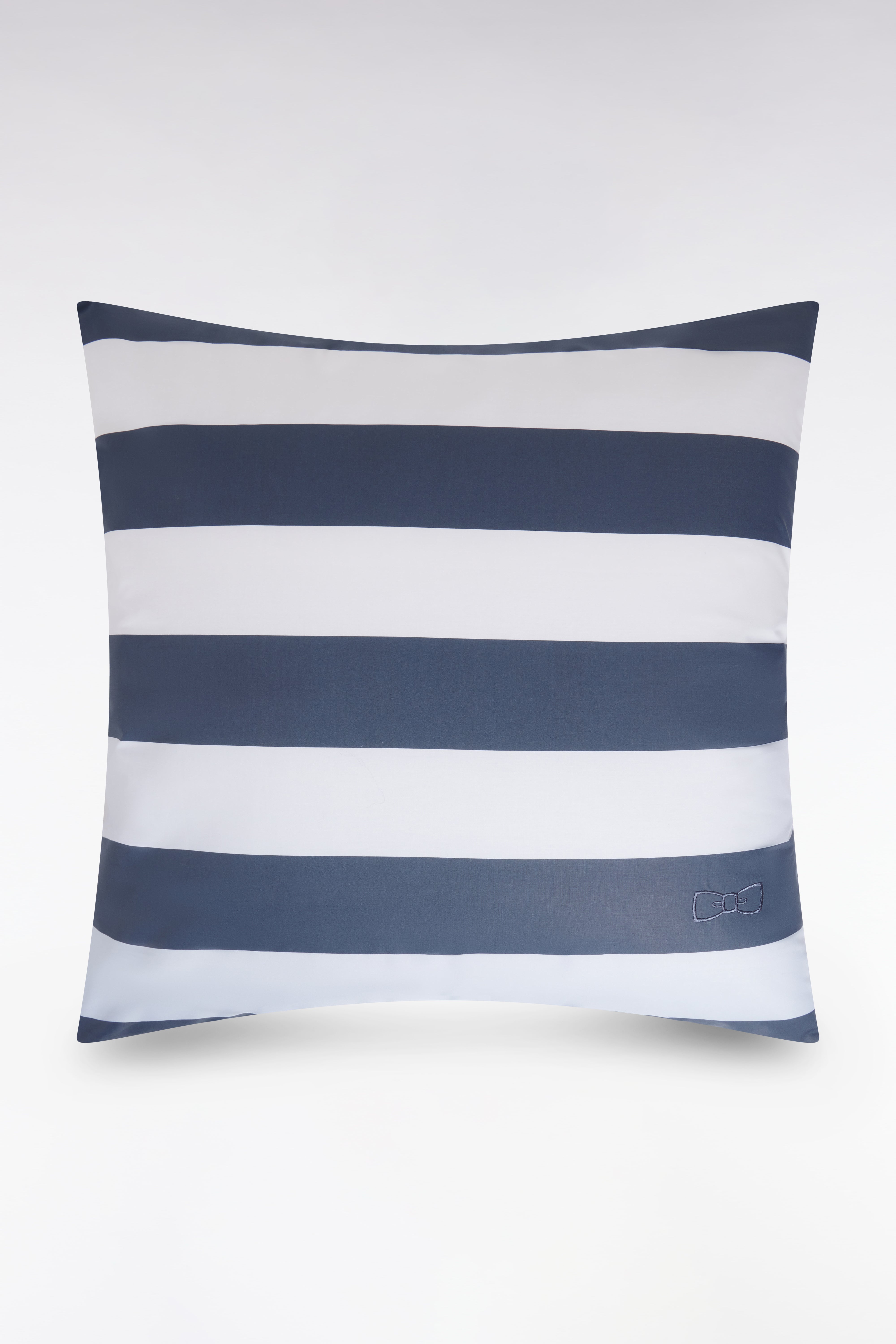 Taie d'oreiller en coton marine