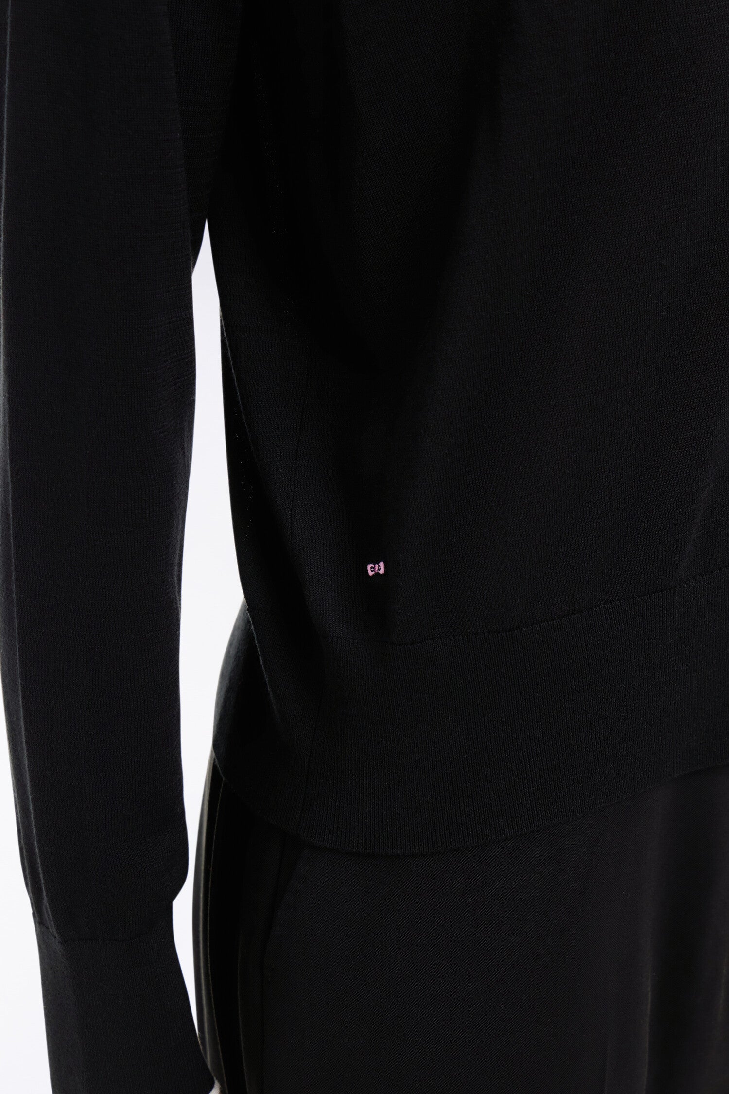 Cardigan boutonné col V noir