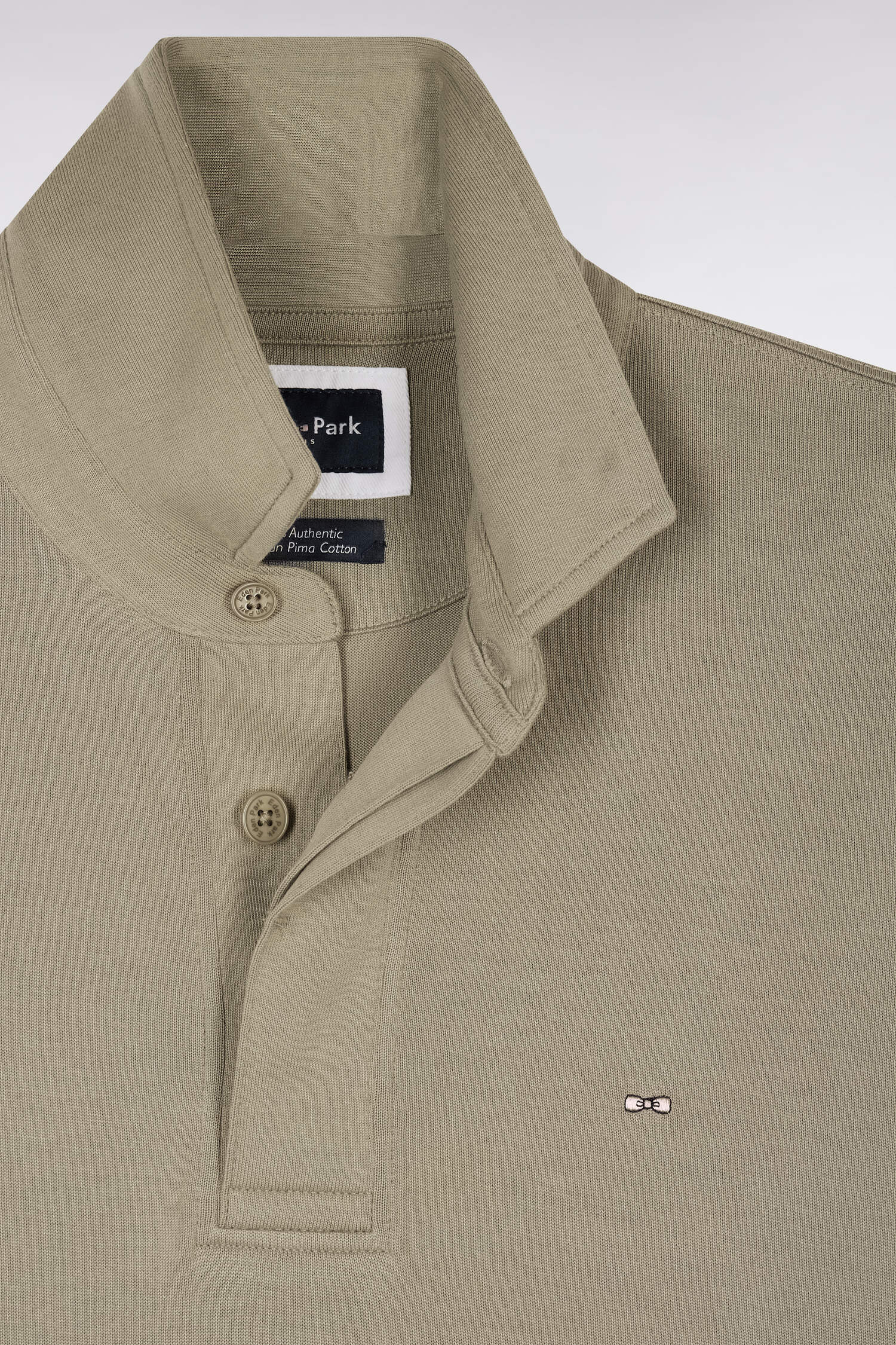 Maillot à manches longues en coton Pima