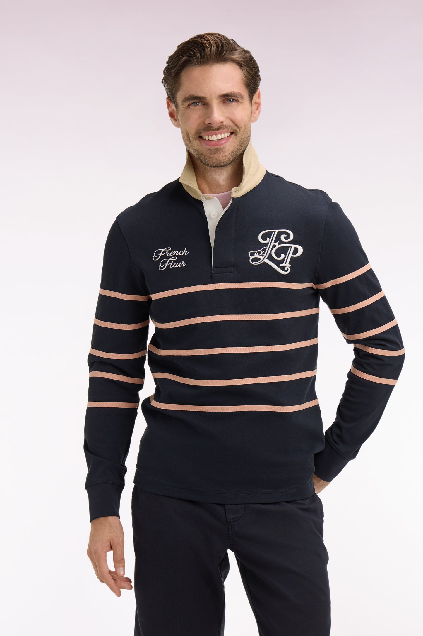 Navy long sleeve jersey