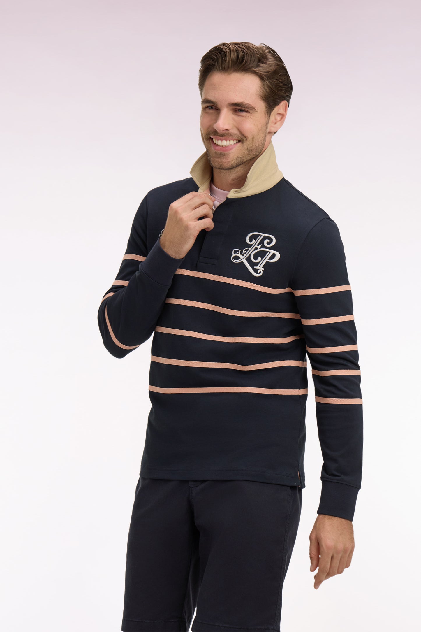 Navy long sleeve jersey