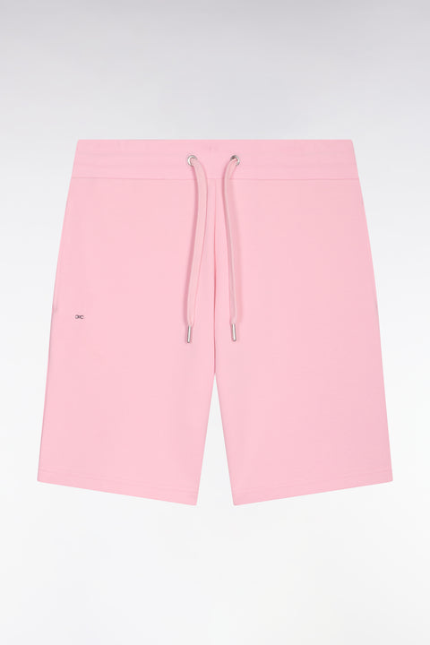 Short en molleton coton rose - Image 2