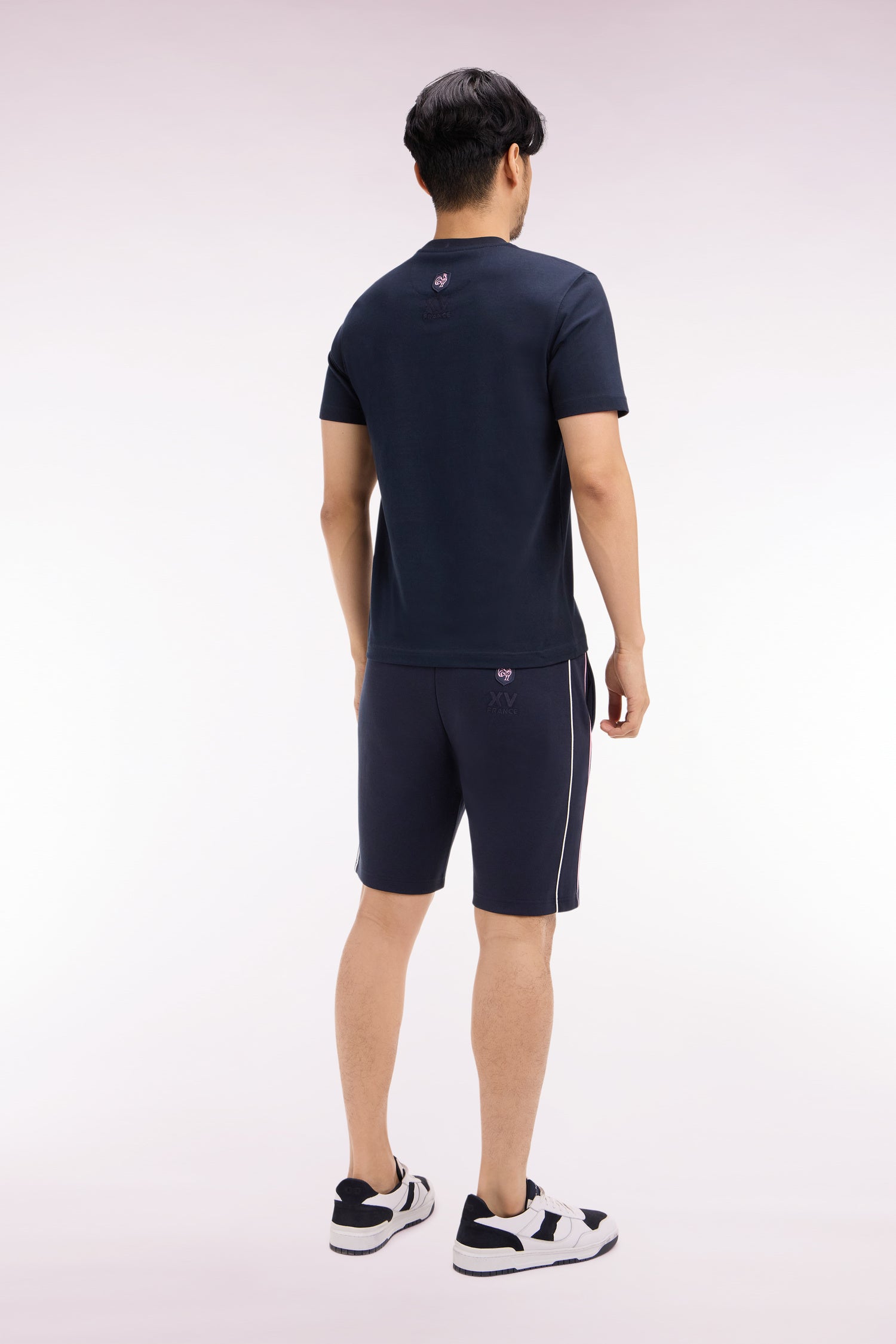 Short en molleton marine XV de France