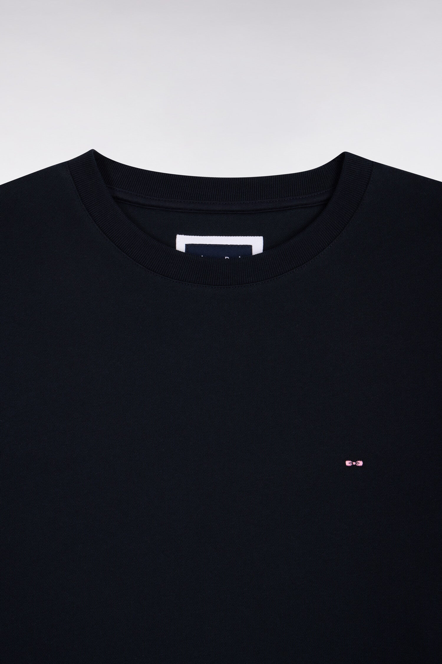 Sweatshirt en molleton coton marine