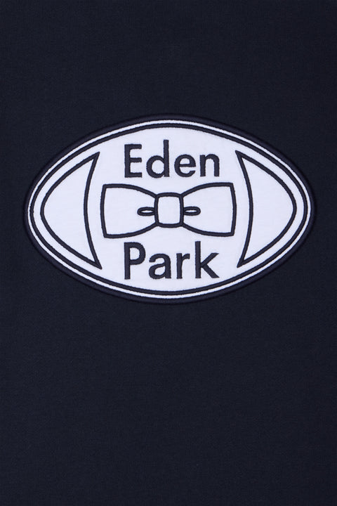 Sweatshirt maillot en coton marine - Image 2