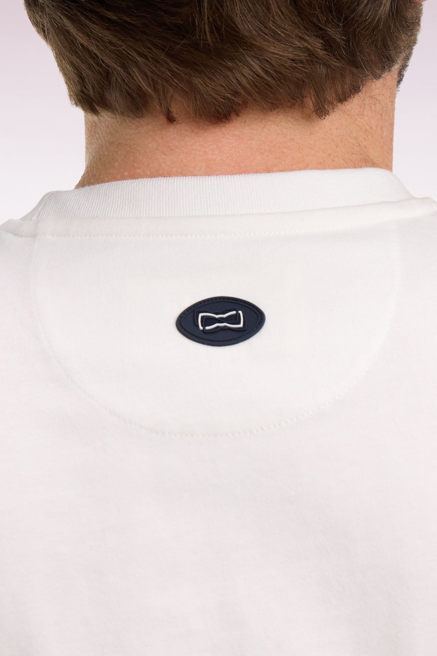 T-shirt à manches courtes sérigraphié noir coupe regular