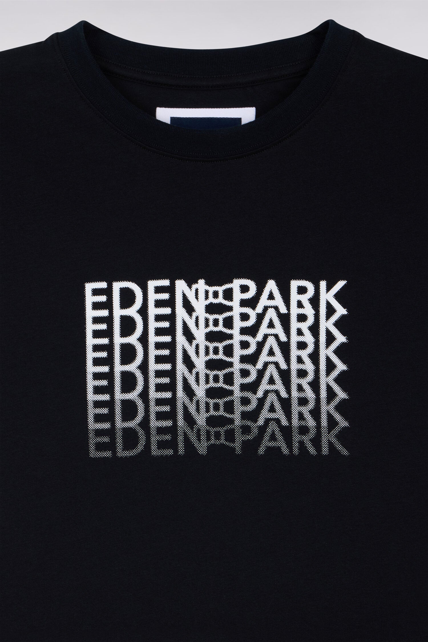 T-shirt à manches courtes sérigraphié écru coupe regular