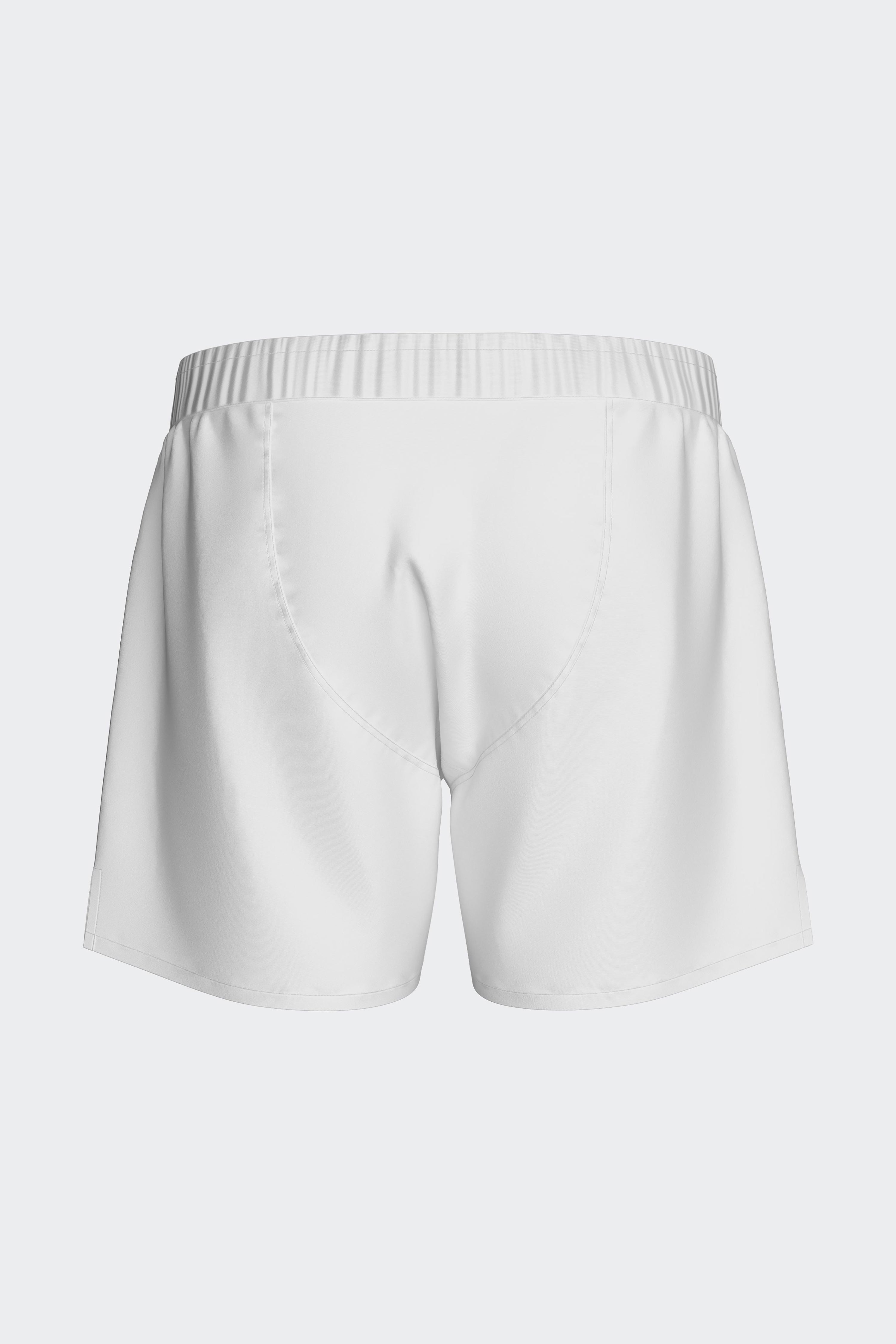 Boxershorts aus Popeline von Baumwolle weiß