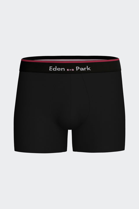 Boxer en jersey de coton stretch noir - Image 1