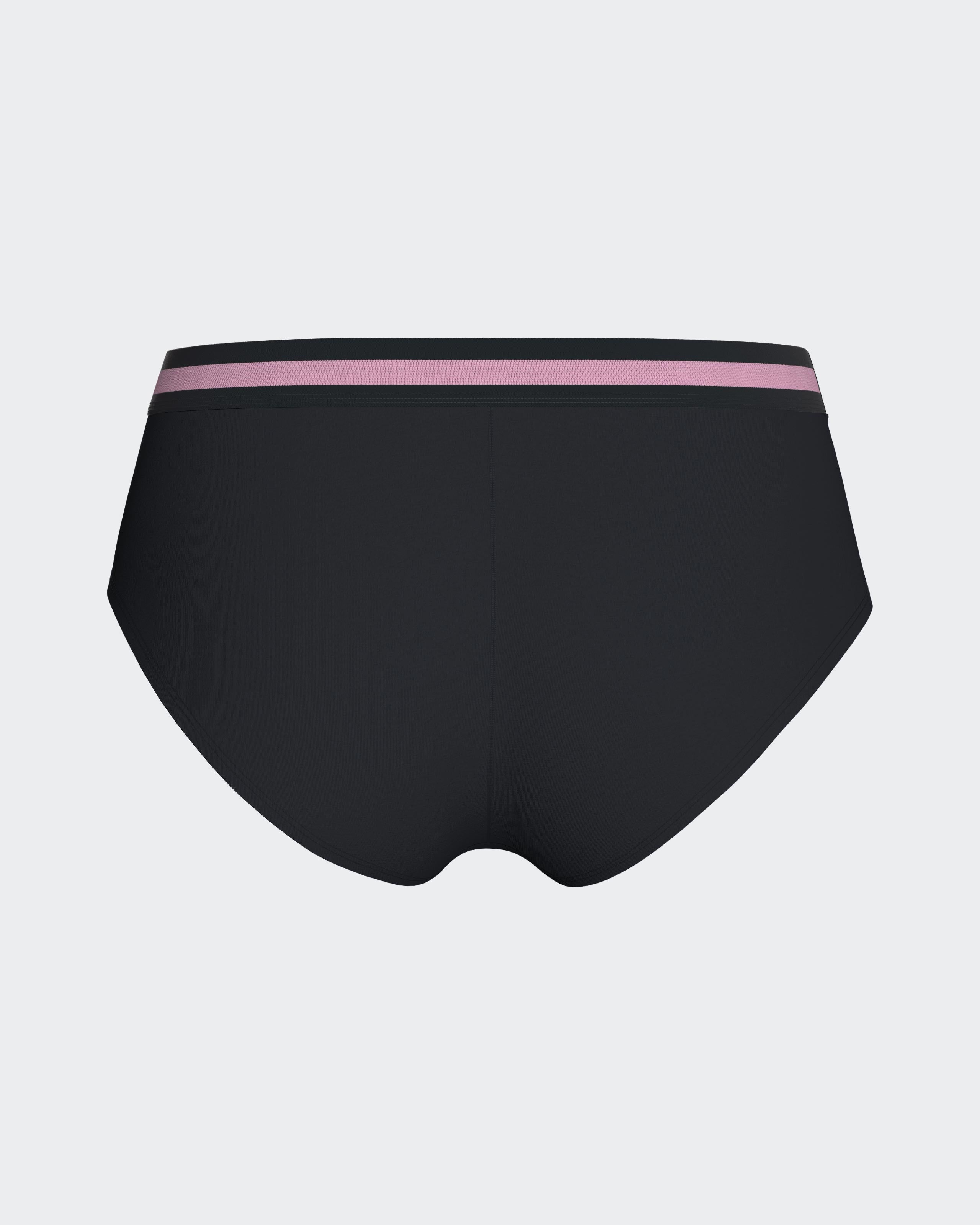 Culotte shorty en coton stretch marine