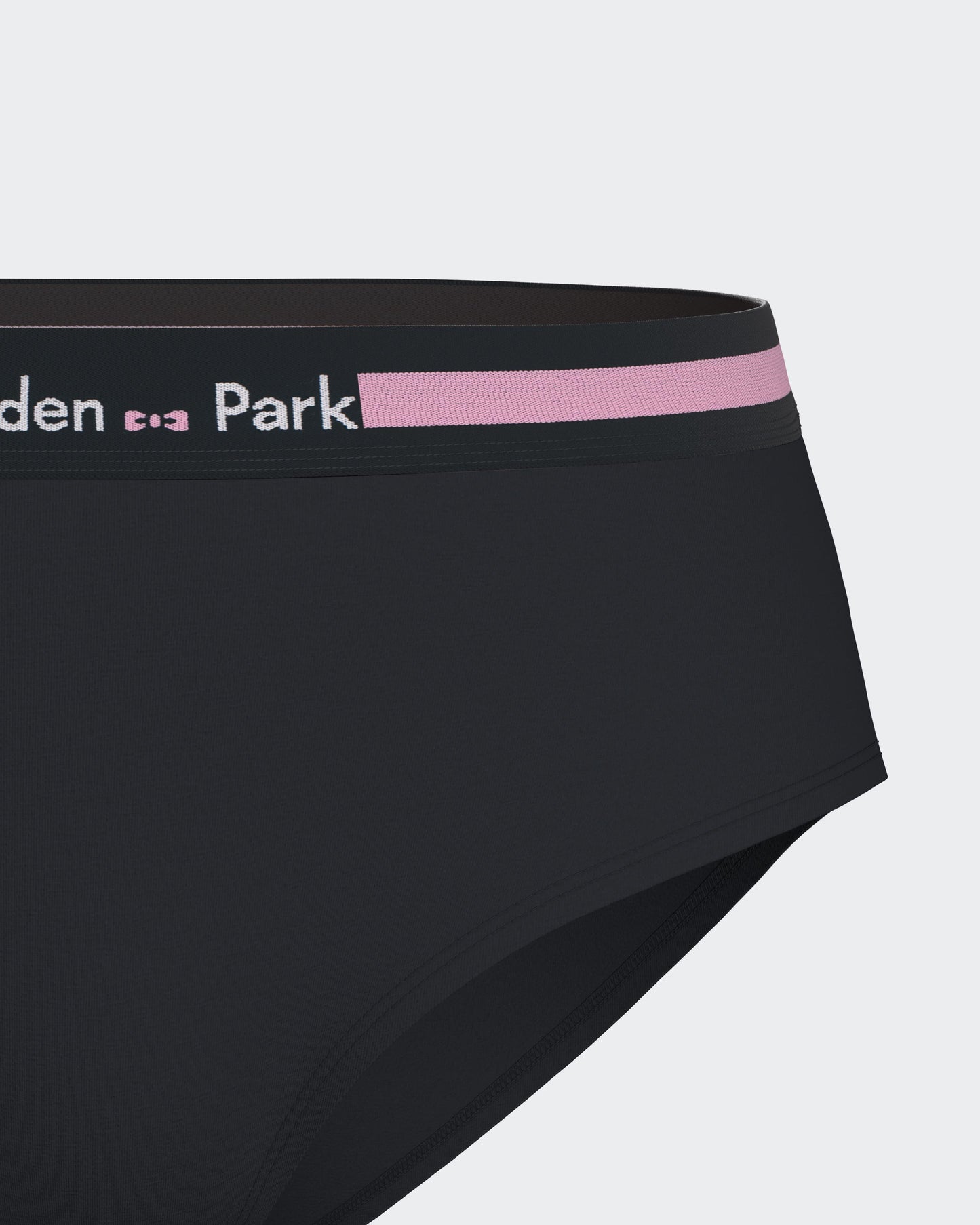 Culotte shorty en coton stretch marine