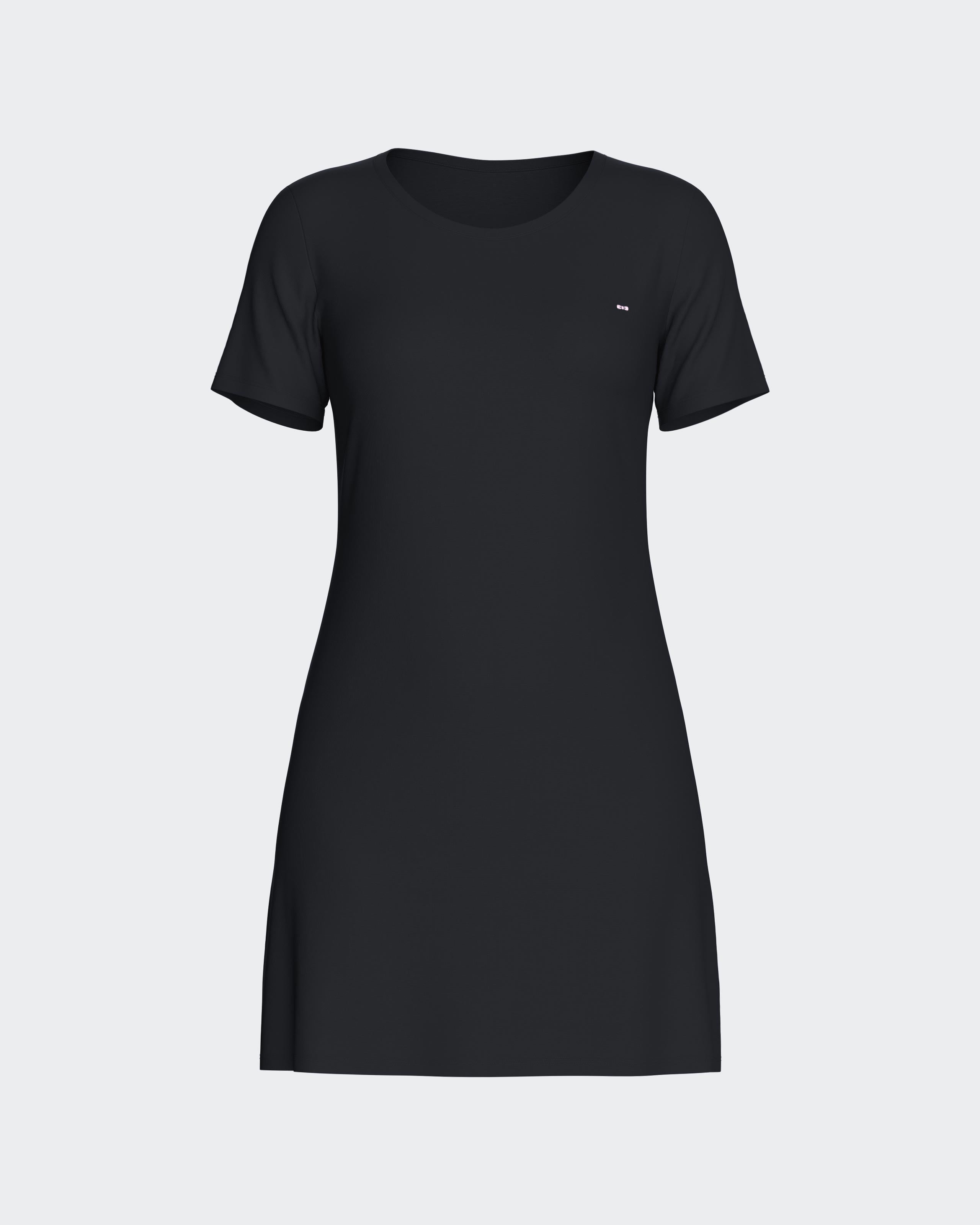 Nuisette en coton stretch marine
