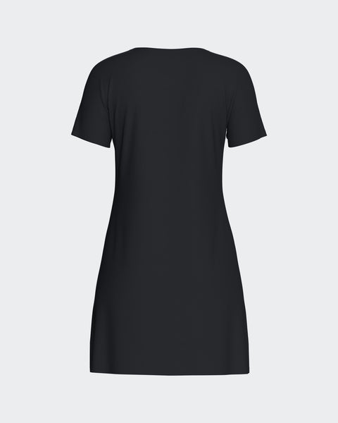 Nuisette en coton stretch marine - Image 3