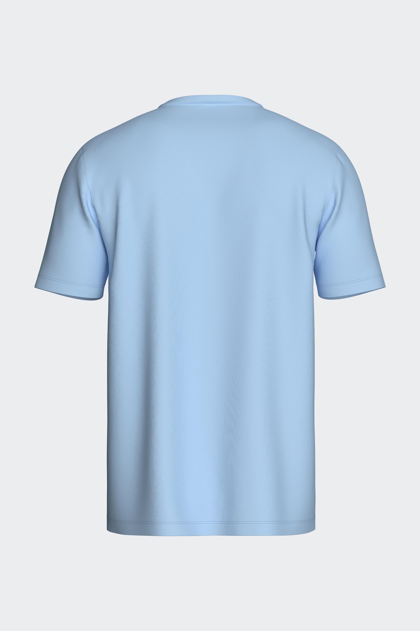 Pyjama court en coton bleu short à micromotifs