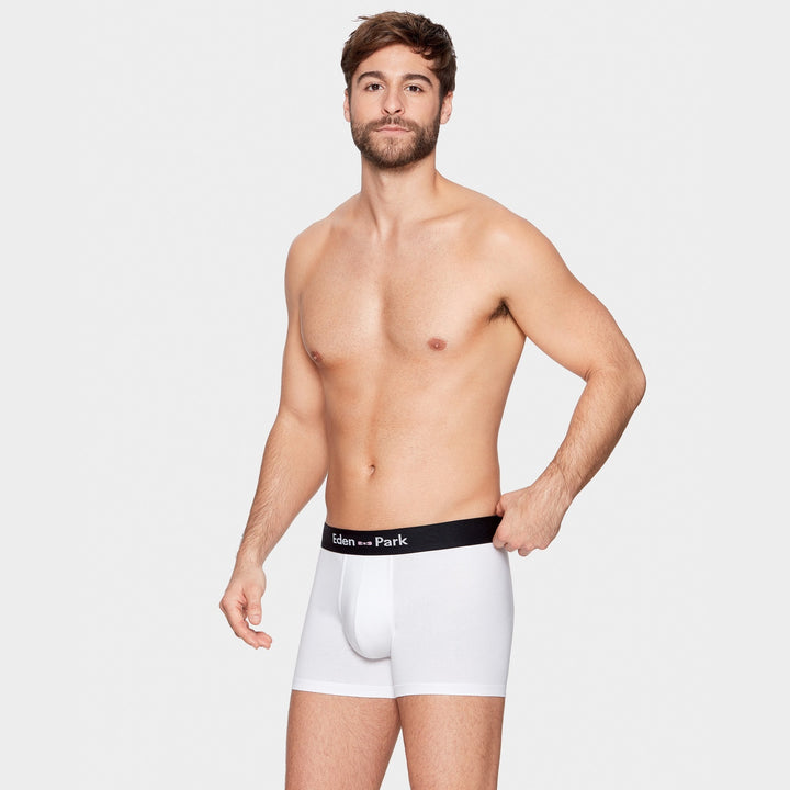 Boxer blanc uni